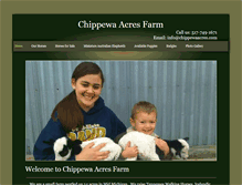 Tablet Screenshot of chippewaacres.com